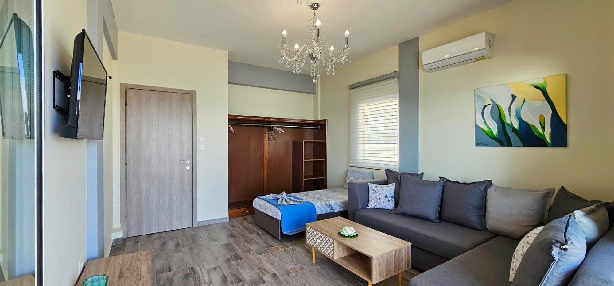 Paralía Hara Apartment In Front Of The Beach מראה חיצוני תמונה