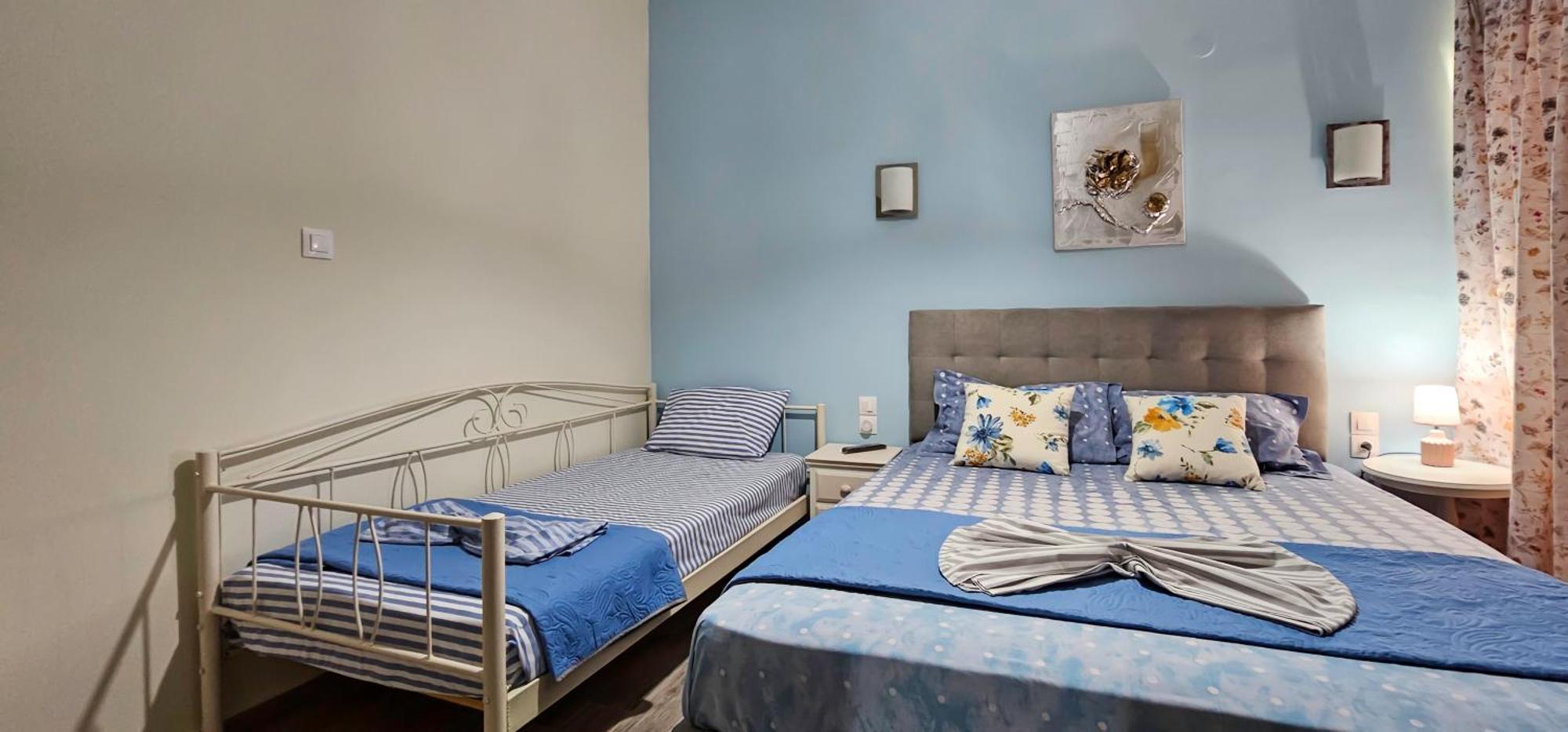 Paralía Hara Apartment In Front Of The Beach מראה חיצוני תמונה