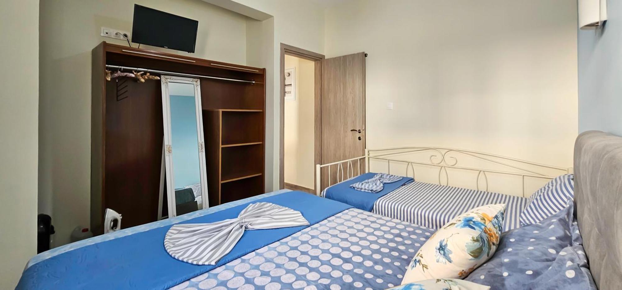 Paralía Hara Apartment In Front Of The Beach מראה חיצוני תמונה